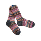 Scrappy/Frankenstein Wool Socks, Whimsical Patterns, Ideal for Cold Days, Cozy Nights, Quirky Gift for Friends, Family